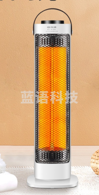 先锋（Singfun）取暖器暖风机家用电暖气小太阳 1秒速热立式热风机DHW-F2G 抹茶绿DHW-F2G