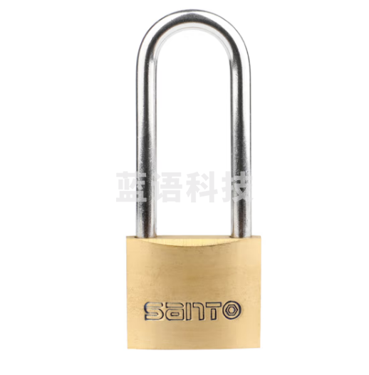 赛拓（SANTO）长梁铜挂锁小锁头 宿舍家用门锁 防锈防水锁 水电表箱锁 柜子锁箱包锁抽屉锁 0057