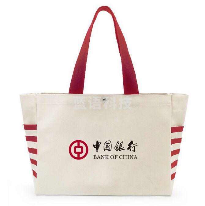 高端帆布袋大容量手提包
