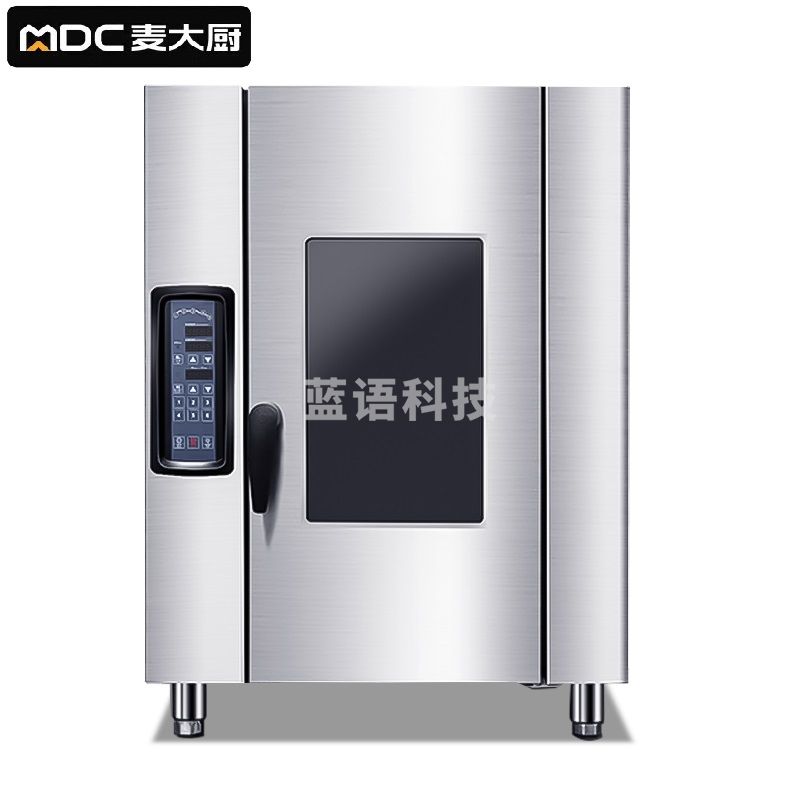 麦大厨380V 10KW 台式电热烤炉(旋转+透窗)