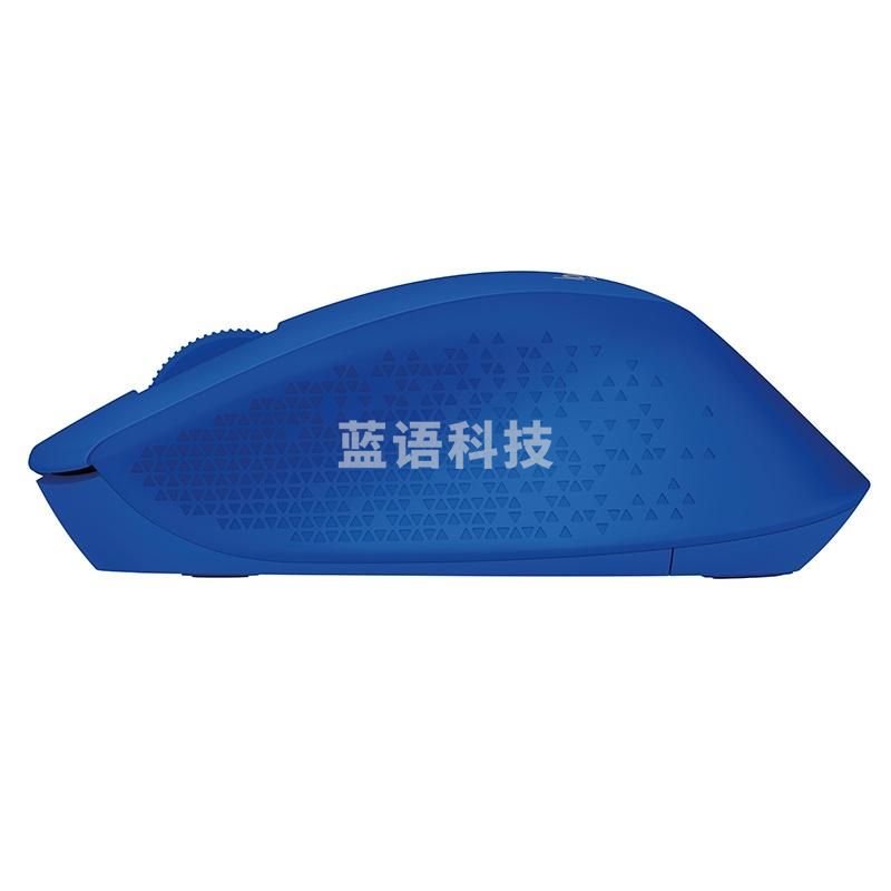 罗技（Logitech） M280无线鼠标光电笔记本电脑商务办公家用鼠标 M280蓝色