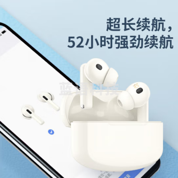 漫步者（EDIFIER）辅听3号 EDF800003真无线蓝牙耳机 助听耳机老年人耳背专用 专业助听芯片 蓝牙5.3 云岩白