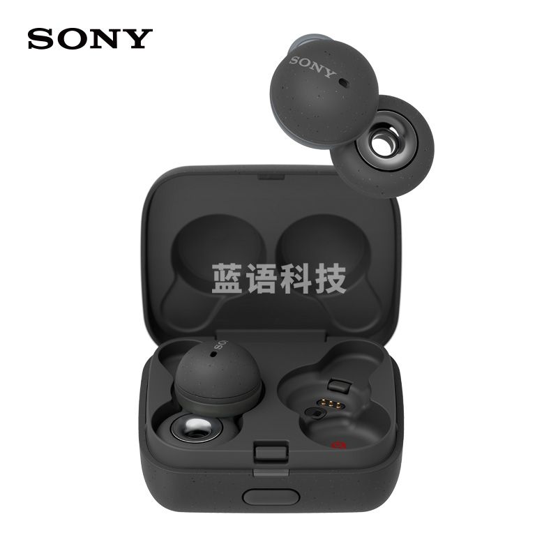 索尼（SONY）LinkBuds 真无线 开放式 蓝牙耳机 IPX4防水 环形振膜 高清通话 适用于苹果/安卓系统 灰色