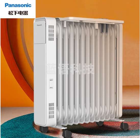 松下(Panasonic)DS-DK2233CW 取暖器/家用电暖器/电油汀/电暖气片/节能省电大面积全屋取暖加厚烘衣加湿