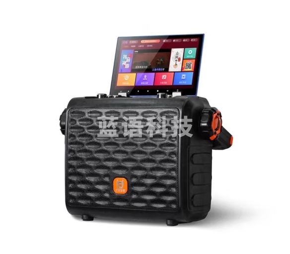 贝德bd0887E广场舞音响户外直播声卡一体机手提便携式小型K歌音箱