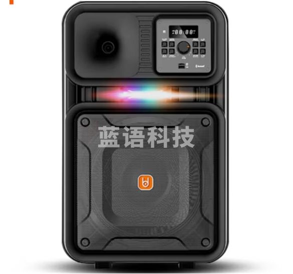 贝德音响户外广场舞音响战狼移动拉杆蓝牙无线音箱大功率重低音K歌室外音箱8吋双话筒 BD-H0876S