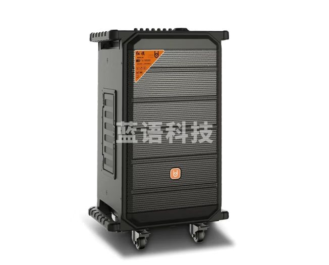 贝德红旗户外广场舞k歌大功率音响拉杆重低音跳舞演出便携音箱 红旗10吋双话筒 BD-H1083