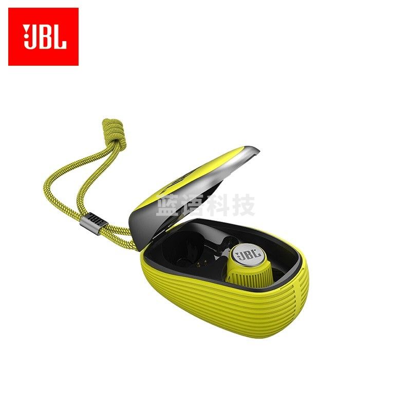 JBL X600TWS黄色 蓝牙耳机 真无线耳机 无线运动耳机 防水防汗 苹果华为小米安卓游戏通用耳机
