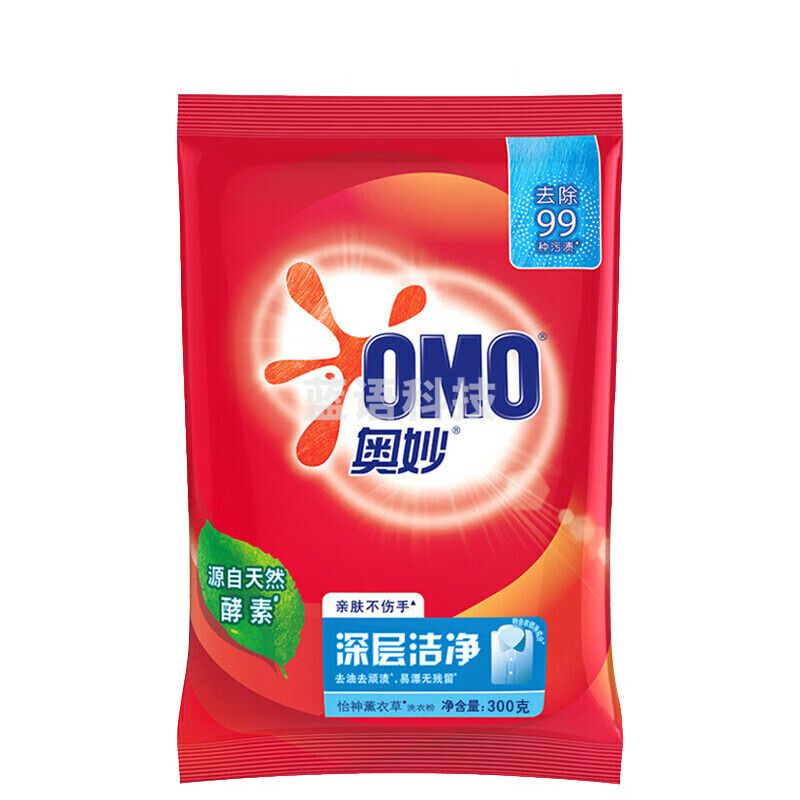 奥妙(OMO)深层洁净洗衣粉 300G*5袋