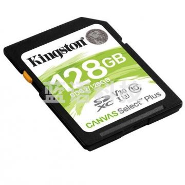 金士顿(Kingston)128GB SD存储卡 U3 V30 相机内存卡 sd卡大卡 支持4K 高速连拍 读速100MB/s 写速85MB/s ZX.583