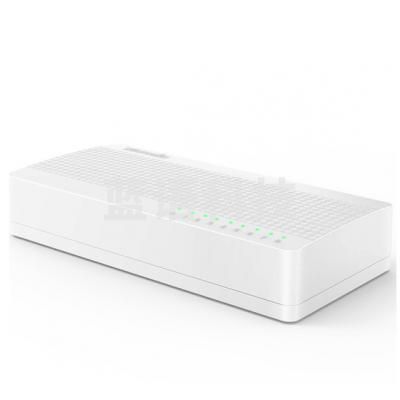 腾达（Tenda）S108 8口百兆交换机 家用宿舍交换器 监控网络网线分线器 分流器 兼容摄像头