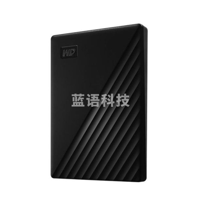 西部数据（WD）移动硬盘 USB3.0 My Passp 2.5英寸 硬件加密 兼容Mac 黑色1TB