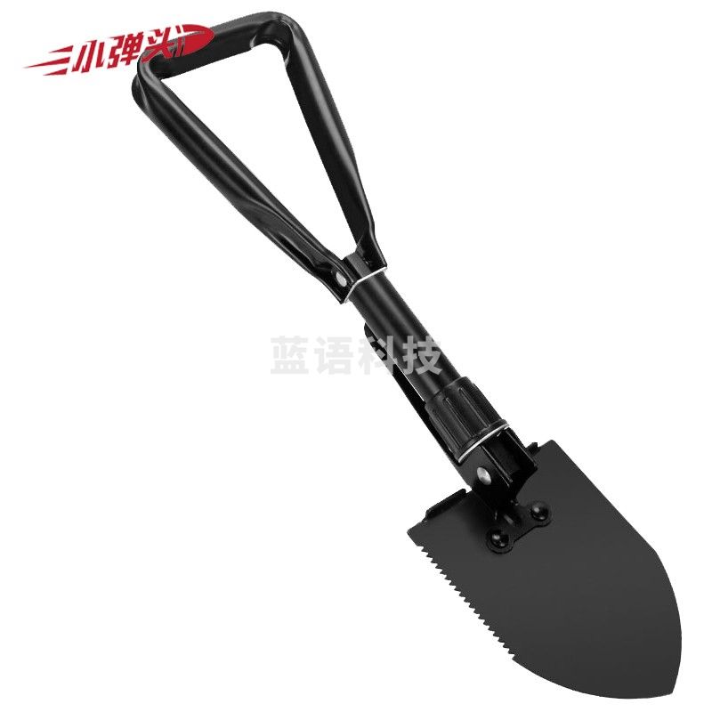 户外折叠雪铲 野营铁锹多功能钢军锹 大号