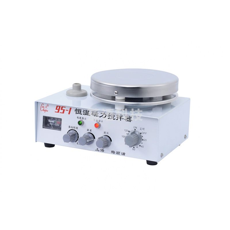 JISENPUER上海梅颖浦驰久牌95-1定时加热磁力搅拌器94-2磁力搅拌机H97-A 95-1