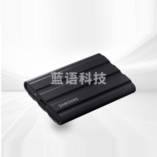 三星1TB Type-c USB 3.2 移动固态硬盘（PSSD）T7 Shield 暗夜黑 NVMe传输