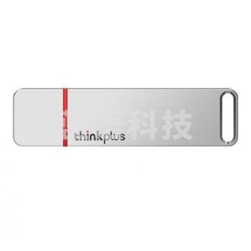 联想(thinkplus)128GB USB3.1 移动固态U盘 TU100 Pro系列 超极速传输 金属固态闪存盘 便携时尚 银色 PJ.877