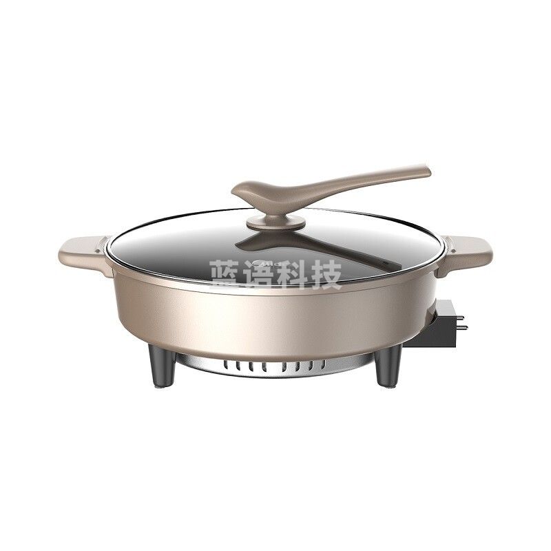 美的（Midea）家用大容量多功能锅一锅多用电火锅涮烤一体煮炒菜电热锅智能电煮锅 MC-DH3411
