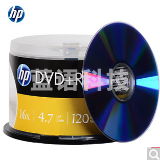 惠普（HP） DVD+R 光盘/刻录盘 空白光盘 16速4.7GB