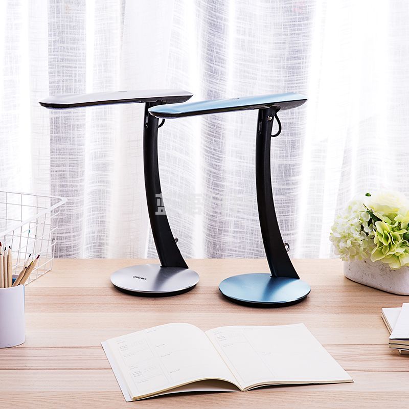 得力（deli）3675LED台灯(银色)(台)220V