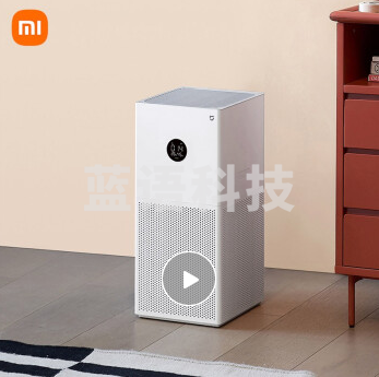 米家 小米空气净化器4lite 除甲醛除菌除异味 空气伴侣 除PM2.5 轻音设计 米家APP互联 AC-M17-SC
