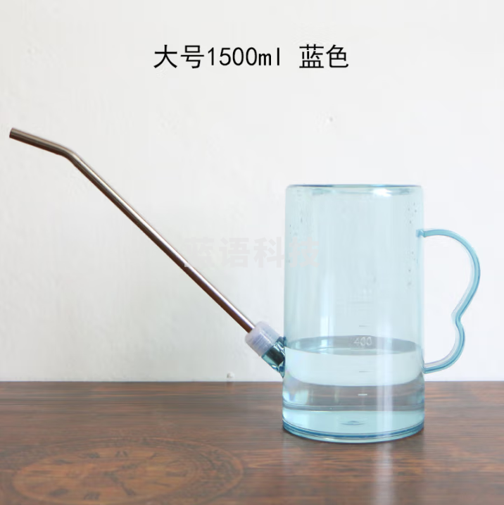 绿园匠 长嘴浇花洒水壶家用浇菜大容量园艺盆栽种花卉淋花加厚喷水壶1.5L