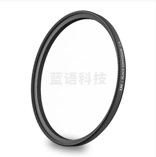 JJC 黑柔滤镜 1/4四分之一 柔光镜 柔焦朦胧镜 人像柔化镜 适用佳能尼康索尼富士单反微单相机49mm