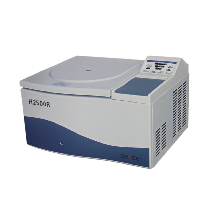 湖南湘仪H2500R台式高速离心机/大容量低温冷冻型离心机8*50ml转子定制 H2500R仅主机