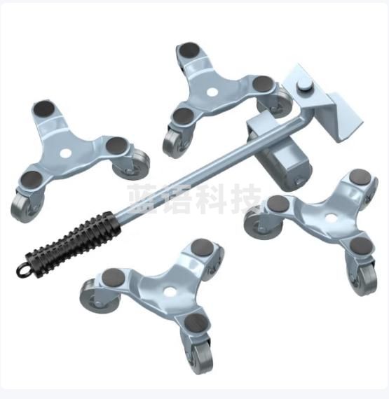 勒塔(LETA) 搬家神器 360°加大橡胶万向轮 多功能搬冰箱冰柜搬运神器LT-CS668