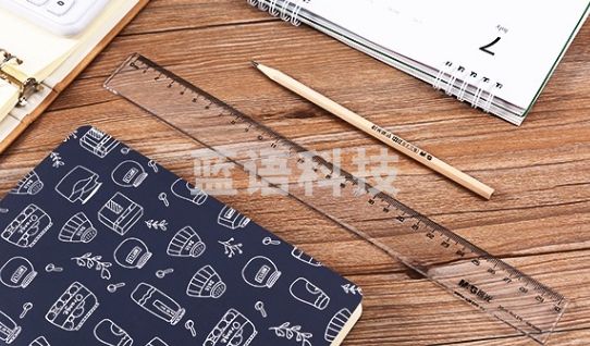 晨光(M&G) 文具30cm透明塑料学生直尺 考试办公绘图制图刻度尺子 单把装ARL96005