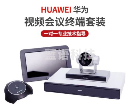 华为BOX300 高清视频会议终端设备 BOX300-1080P-30+Camera200 高清摄像机+Mic 500麦 套装