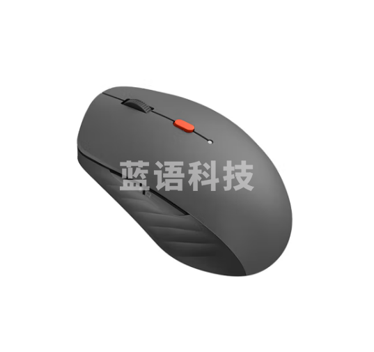 联想好小橙智能语音鼠标 无线蓝牙双模式 Type-C充电鼠标 轻音按键 语音输入打字翻译 矿石灰