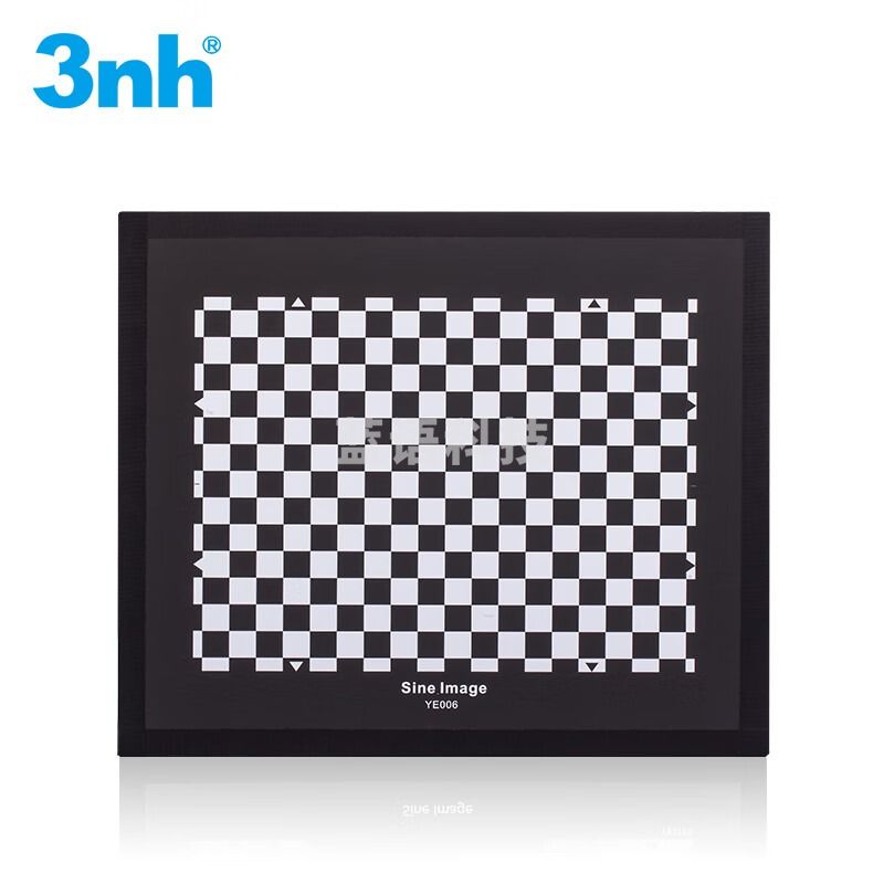 3nh赛麦吉高精度棋盘测试图卡YE006反射卡A460黑白棋盘畸变卡几何相机标定板chart可定制