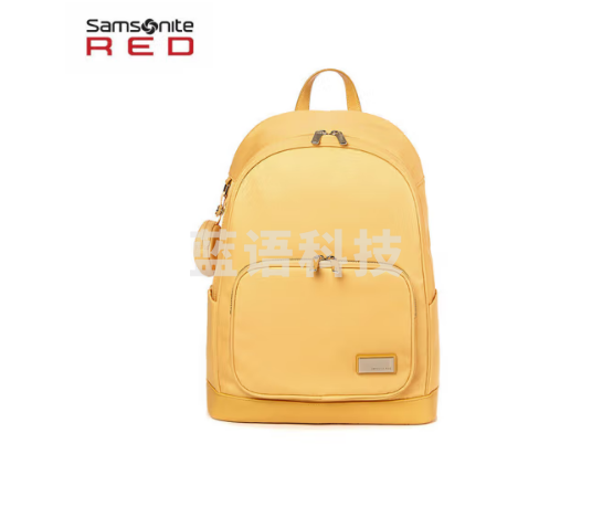 新秀丽（Samsonite）双肩包休闲包电脑包潮流女士背包QD8*06001黄色