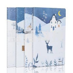 晨光(M&G) FA5562 缝线本/记事本/笔记本/米黄内页软抄本/学生日记本 A5/58张 4本装