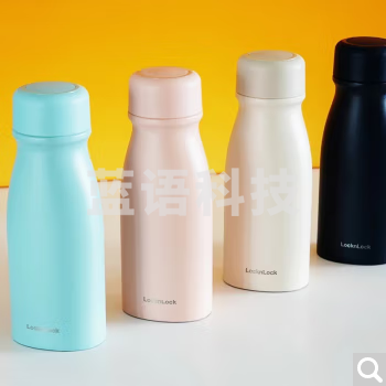 乐扣乐扣LHC4240 朦胧保温杯 304不锈钢大容量便携简约水杯350ml 颜色备注