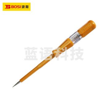 波斯（BOSI）金色测电笔高精度断电测试电笔验电笔汽车漏电检测电工笔 BS453099（188MM）
