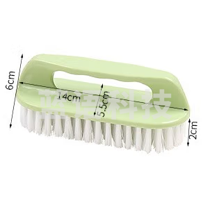 塑料熨斗式刷子长14cm