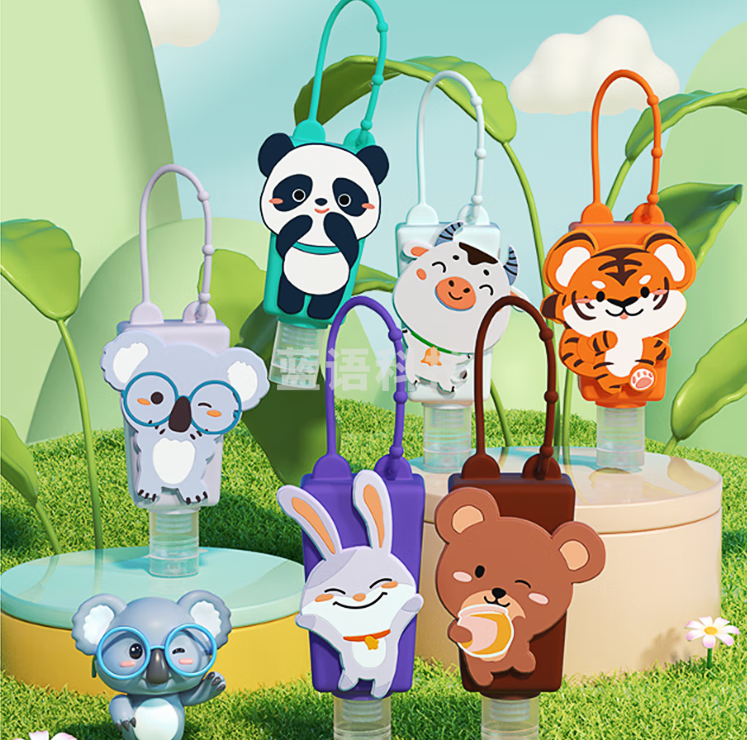 海氏海诺 儿童免洗洗手液 便携挂式免水洗手液消毒液消毒凝胶 30ml（卡通虎）