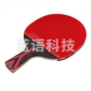 红双喜 DHS H8006 八星乒乓球拍直拍（短柄）比赛成品单拍芳碳5+2AC 7层攻防