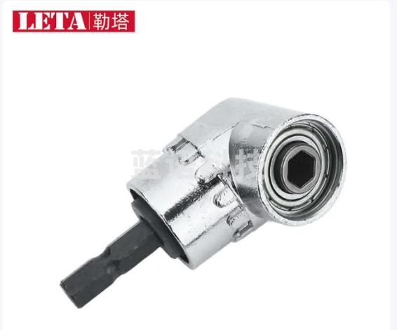 勒塔（LETA）批头拐角器弯头105度 短款螺丝刀批电钻配件附件延伸拐批LT-AK311（3个起购）