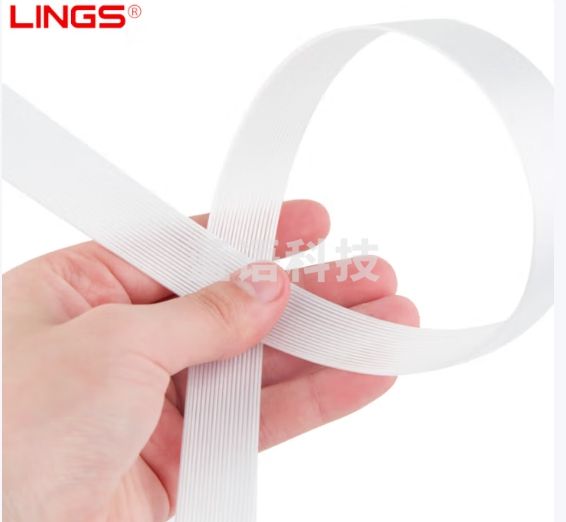 LINGS柔性纤维打包带 宽32mm*260m 聚酯纤维重型打包带 手工热熔通用型捆扎带