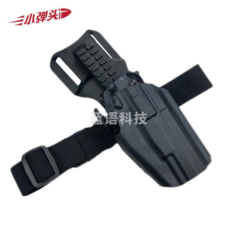 战术快拔套下沉式低腰调节绑腿92/92G/G17/191 通用快拔套 低腰调节款+绑腿带