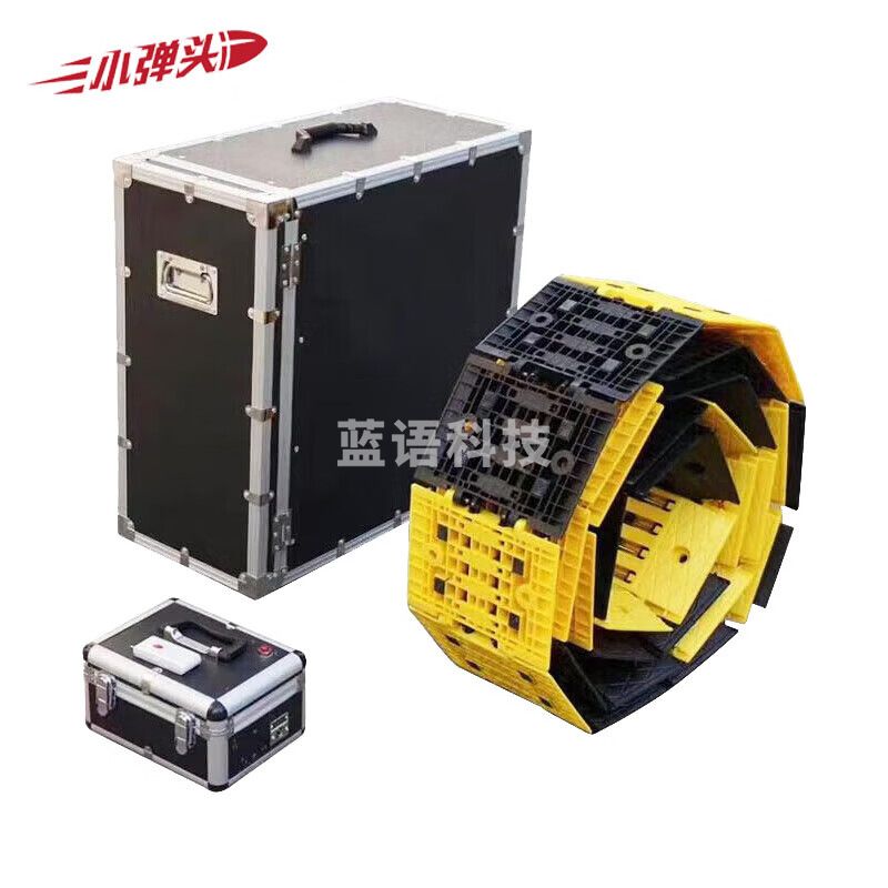 小弹头破胎阻车器 全自动遥控地铺式便携式阻车路障 承载式遥控式