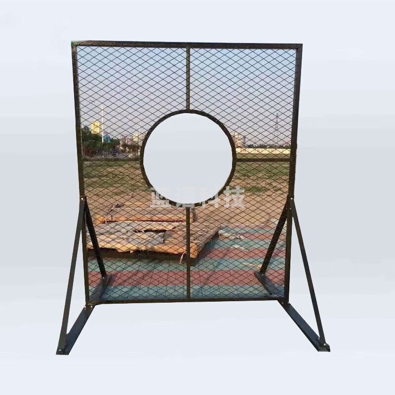 网状铁质洞口靶 户外心理训练模拟投弹训练器材 2.05*2.45m
