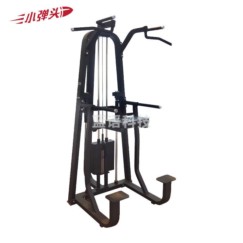 助力引体向上训练器 体能训练健身器材多功能双杠臂屈伸 黑色