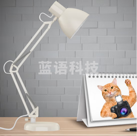 好视力 复古led台灯 学生学习工作台灯 卧室客厅床头灯TG837-S-WH