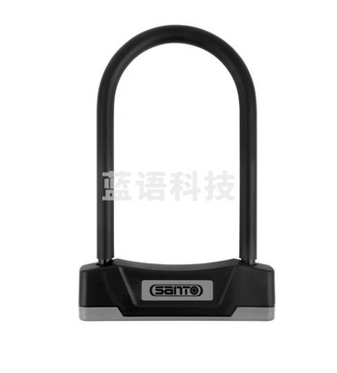 赛拓（SANTO）U型锁 电平车锁防盗锁自行车防盗锁摩托车U型锁山地车单车锁 0538