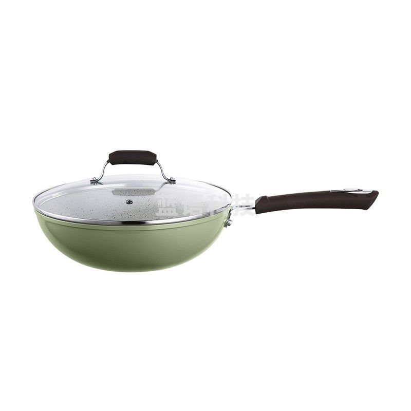德世朗（DESLON）睿致中式不粘炒锅 DFS-C118