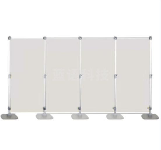 雅仕通 野战挂图架户外野战训练伸缩地图架加厚展示架8*3.2m(单架子)