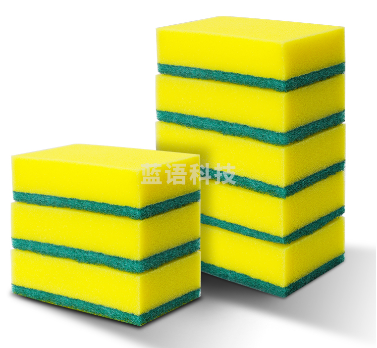 好媳妇 AGW-7705A-48海绵百洁布8片装 清洗不粘油洁净洗碗巾洗碗布去油污